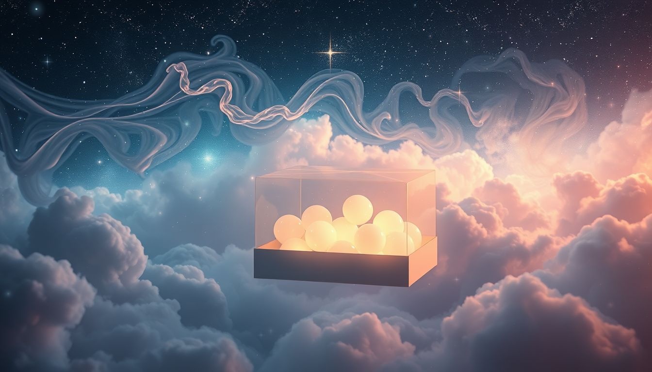 Rêver de dragées en boîte symbolise promesses et futurs espoirs.