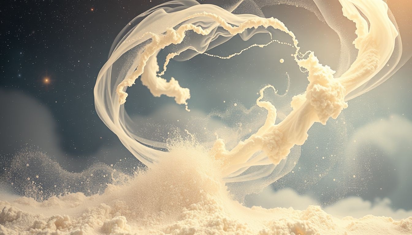 Rêver de farine de blé symbolise prospérité et transformation personnelle.