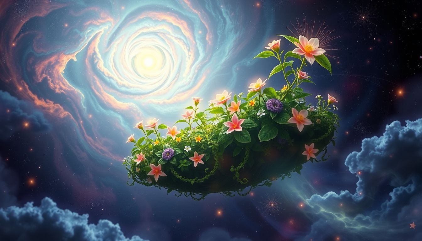 Rêver d’un jardin luxuriant symbolise fertilité et prospérité intérieure.