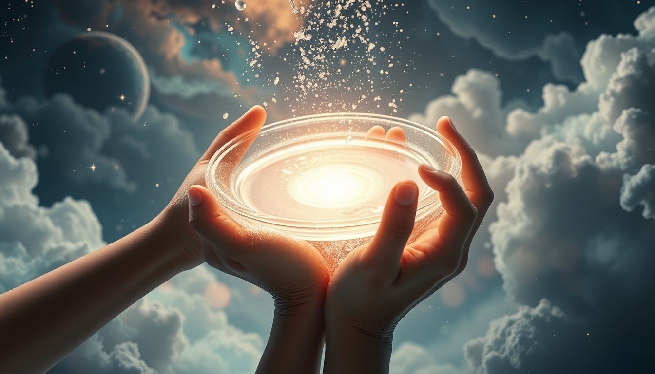 Rêver de laver une assiette symbolise souvent purification et responsabilité.