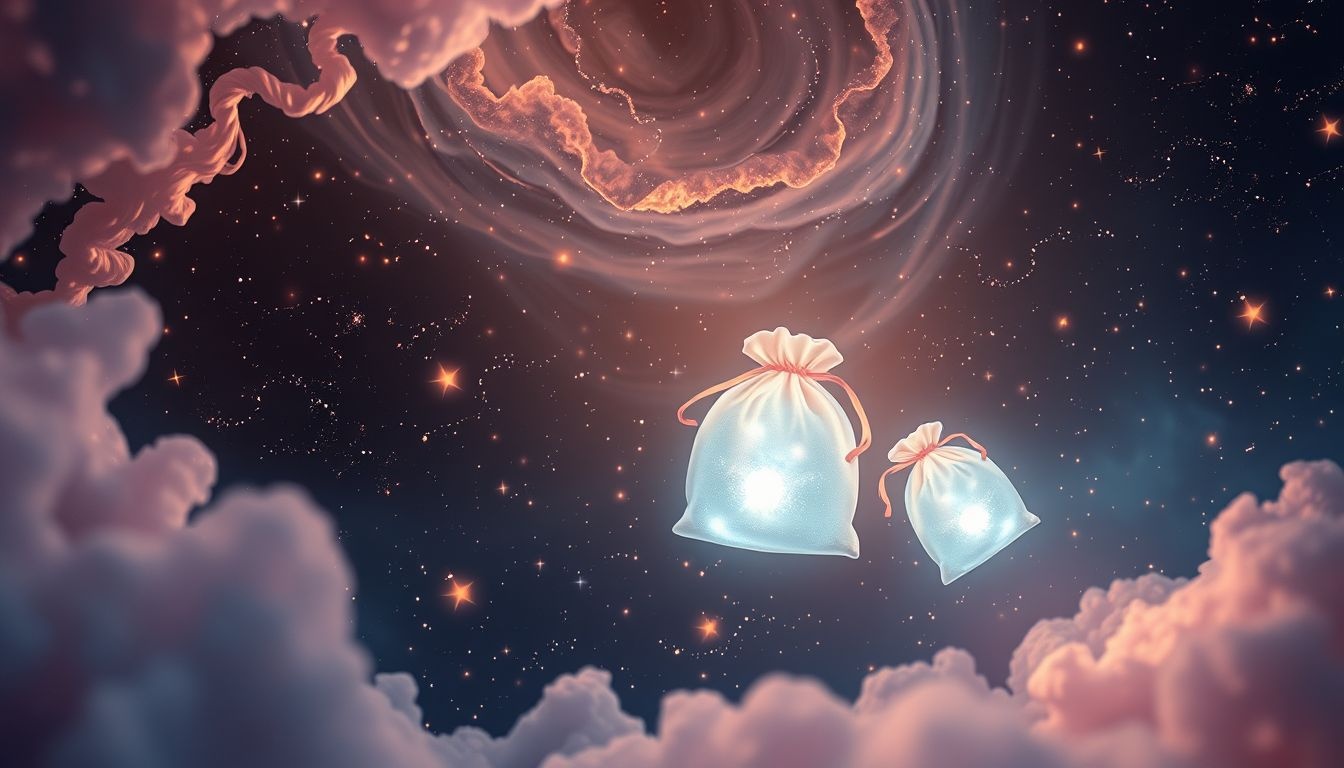 Rêver d'un pochon révèle souvent des opportunités inattendues à venir.