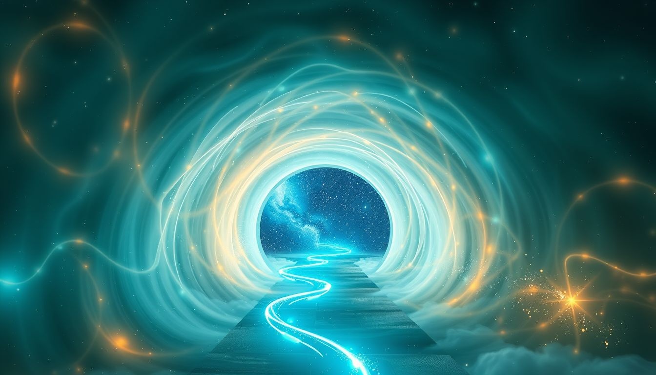 Rêver de tunnels symbolise souvent un profond passage intérieur.