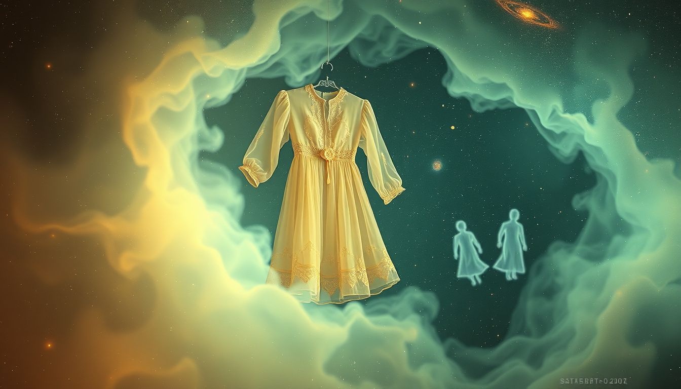 Rêver de vêtements anciens révèle souvent un lien nostalgique d'identité.