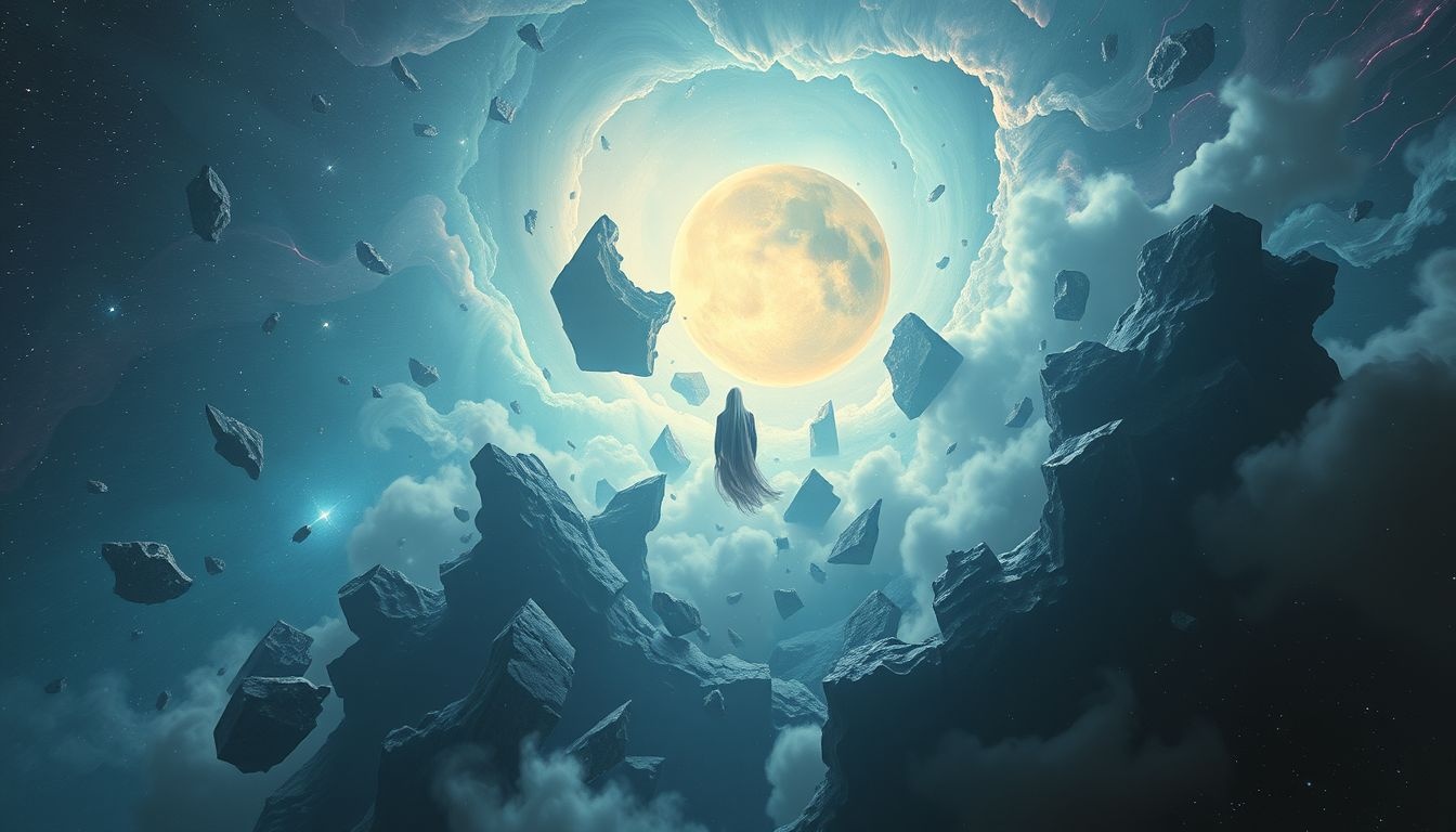 Rêver d'effondrement révèle souvent une anxiété profonde et impuissance.