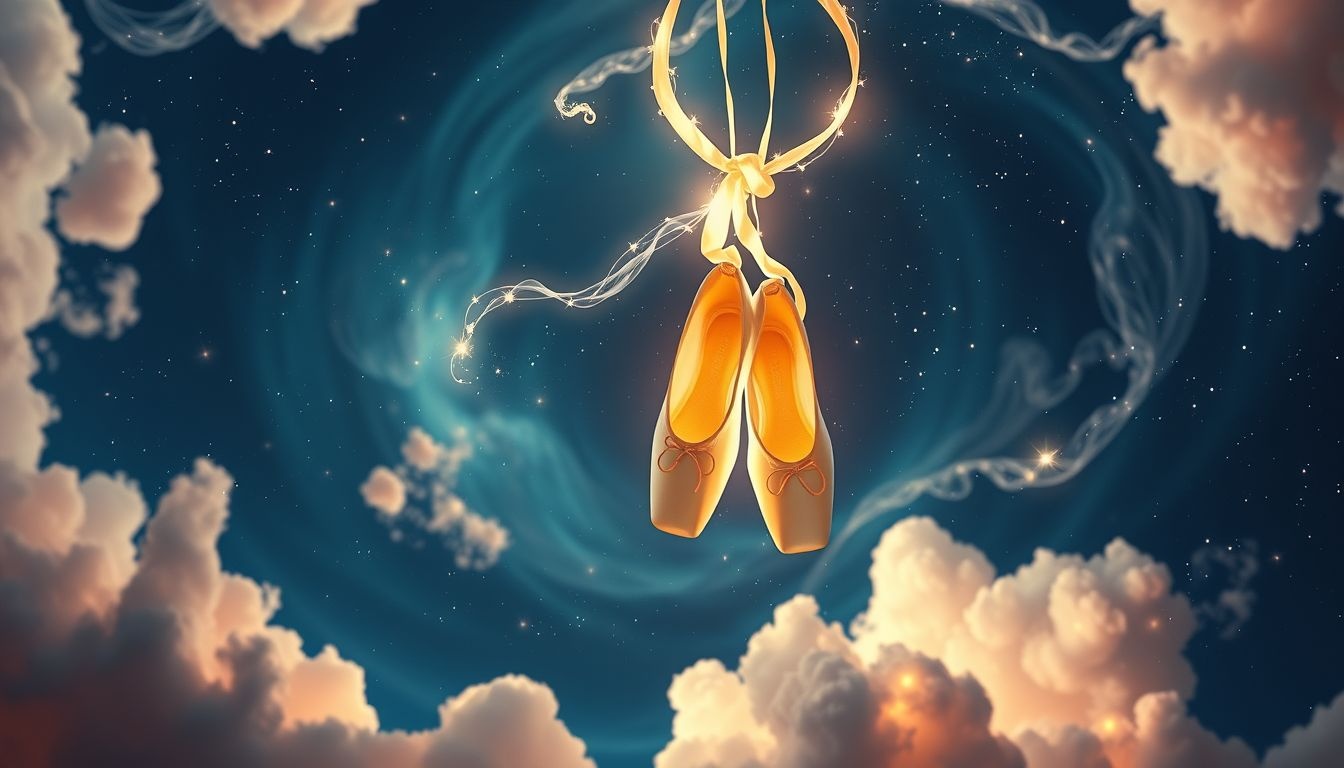 Rêver de chaussures de ballet symbolise grâce et discipline intérieure.