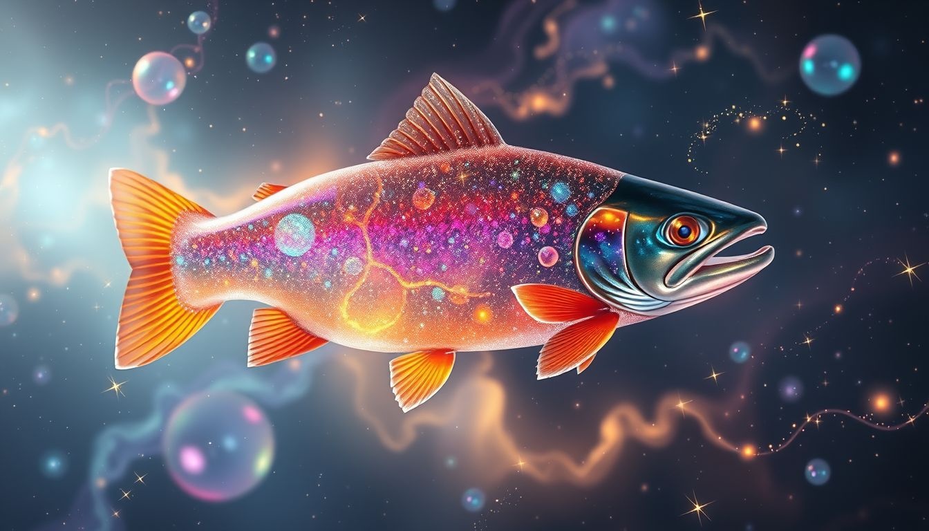 Voir une truite arc-en-ciel annonce une réussite pleine de surprises.