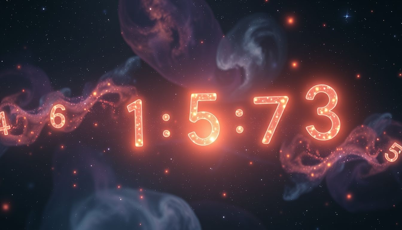 Surligner des chiffres rêve symbolise clarté et précision mentale.