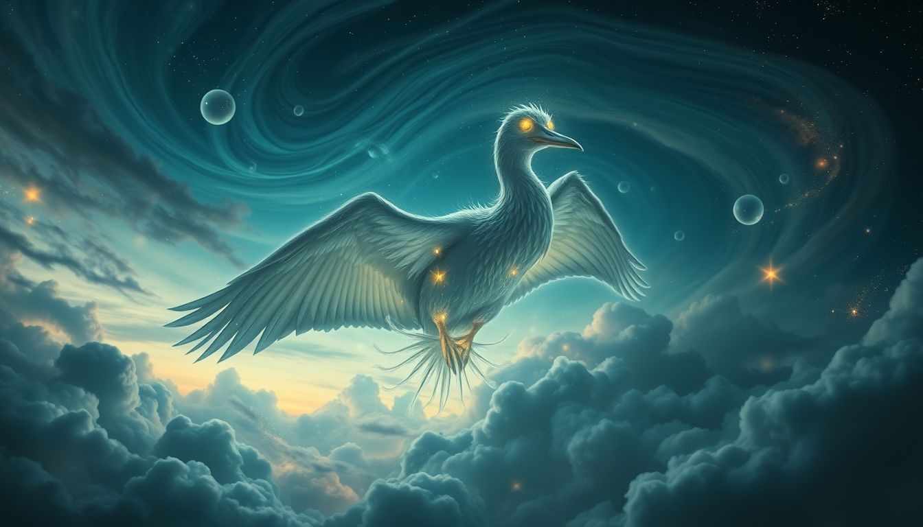 Voir une foulque géante symbolise un pouvoir émotionnel intense.