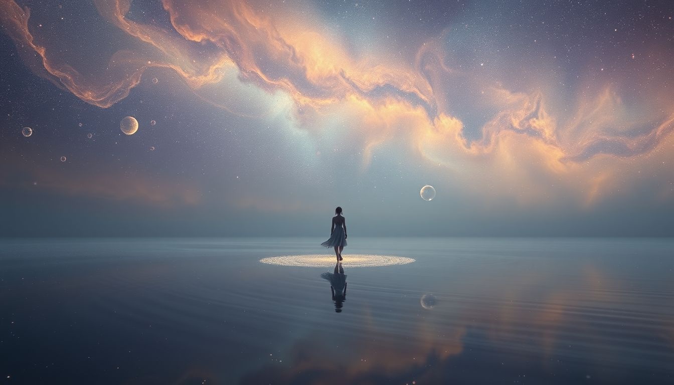 Accoster en silence symbolise un besoin profond de paix intérieure.