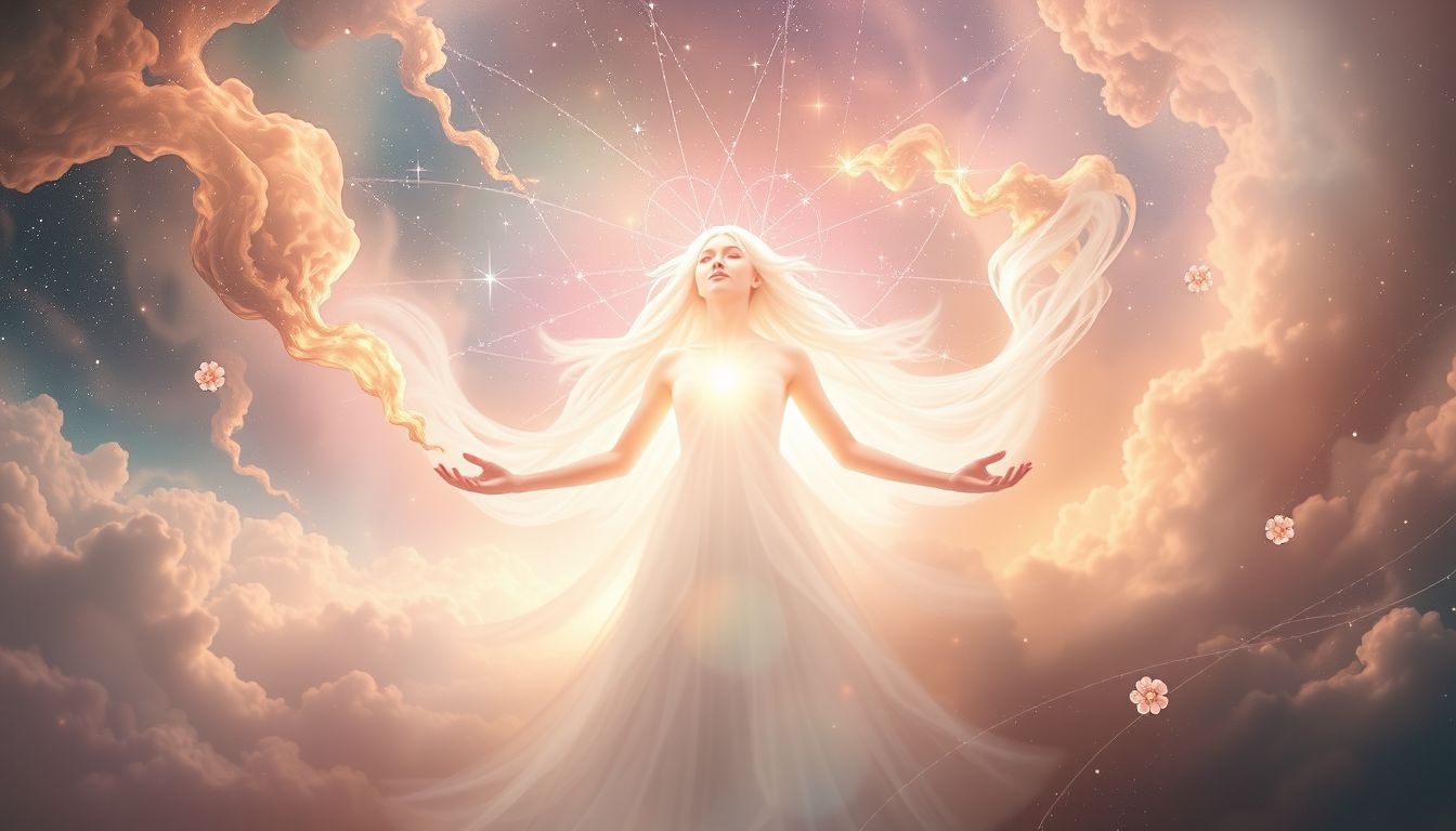 Rêver d'Aphrodite reflète l'éveil de la confiance en soi profonde.