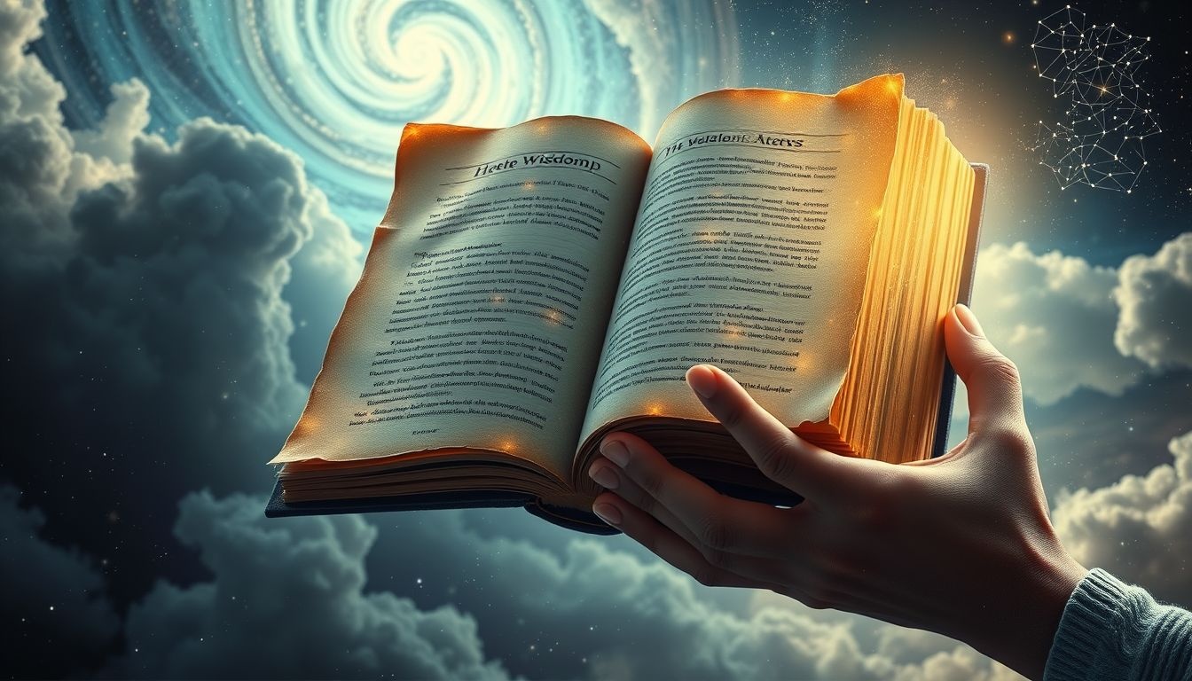 Un cahier usé symbolise sagesse acquise et erreurs transcendées.