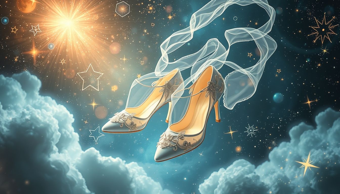 Rêver de chaussures de mariée symbolise souvent un nouveau départ sentimental.