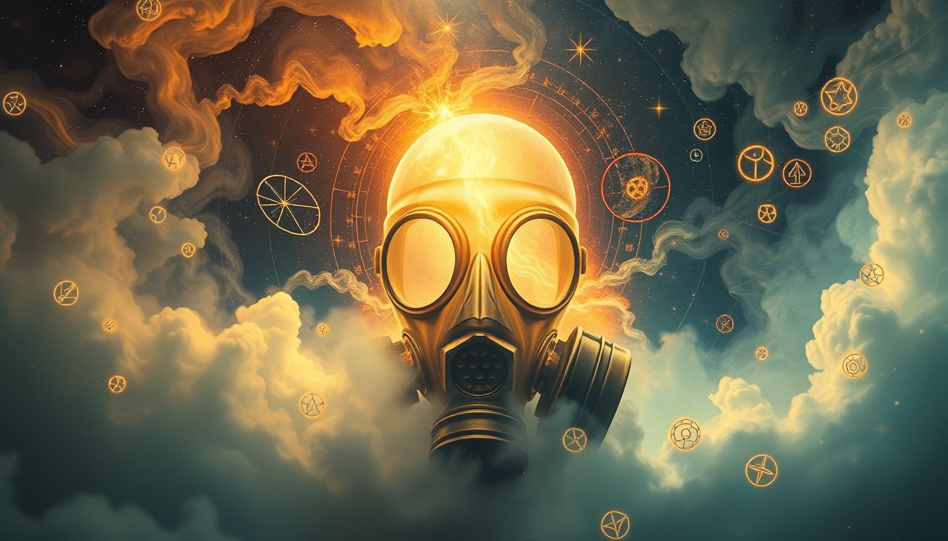 Le contexte personnel modifie profondément l'interprétation d'un rêve de masque à gaz.