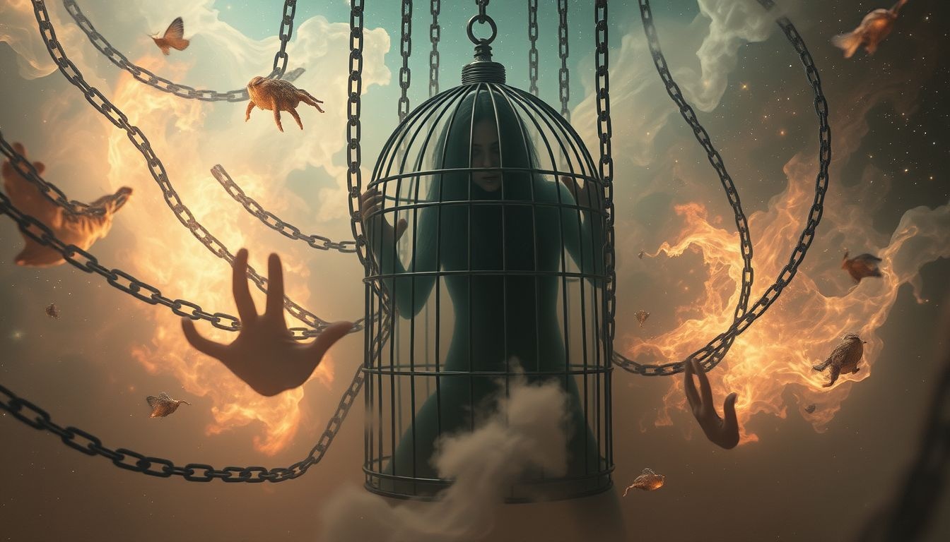 Rêver d’un hors-la-loi en prison symbolise une culpabilité intérieure.