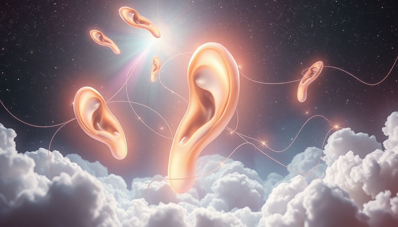 Les longues oreilles symbolisent souvent écoute attentive et communication profonde.