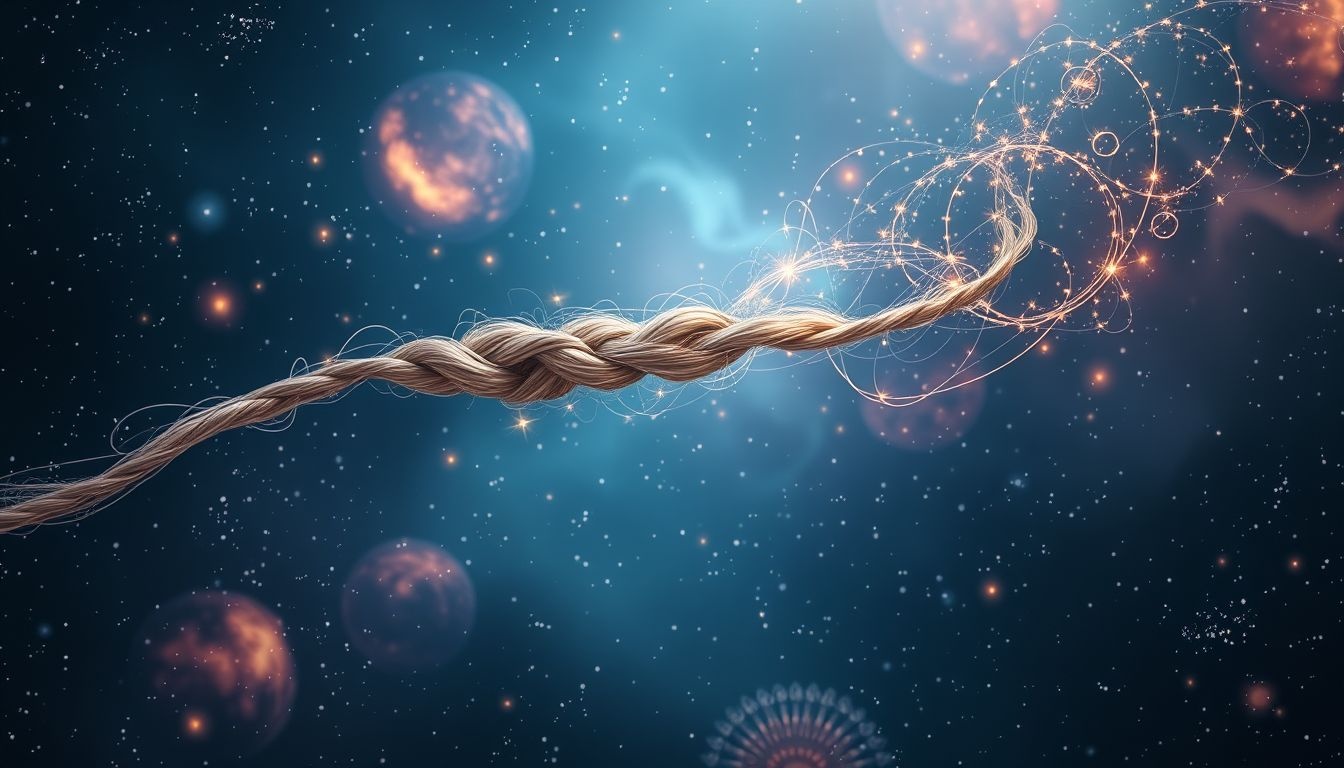 Rêver de nattes symbolise souvent l’unité et la cohésion intérieure.