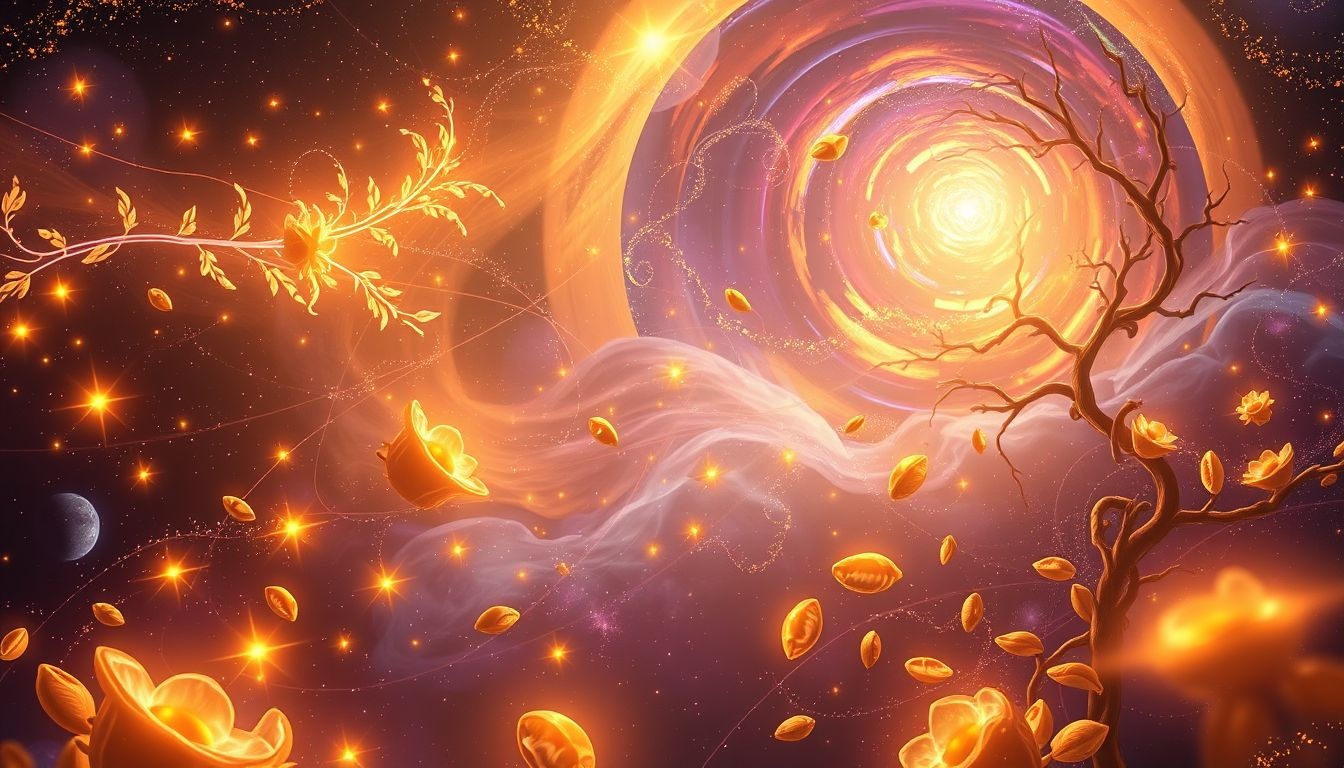Les noyaux symbolisent souvent abondance, fertilité et nouvelles opportunités.