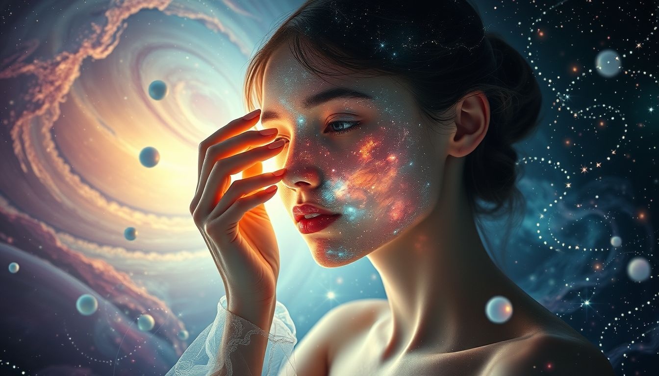 Rêver d'appliquer du fard reflète souvent un désir de masquer ses émotions.