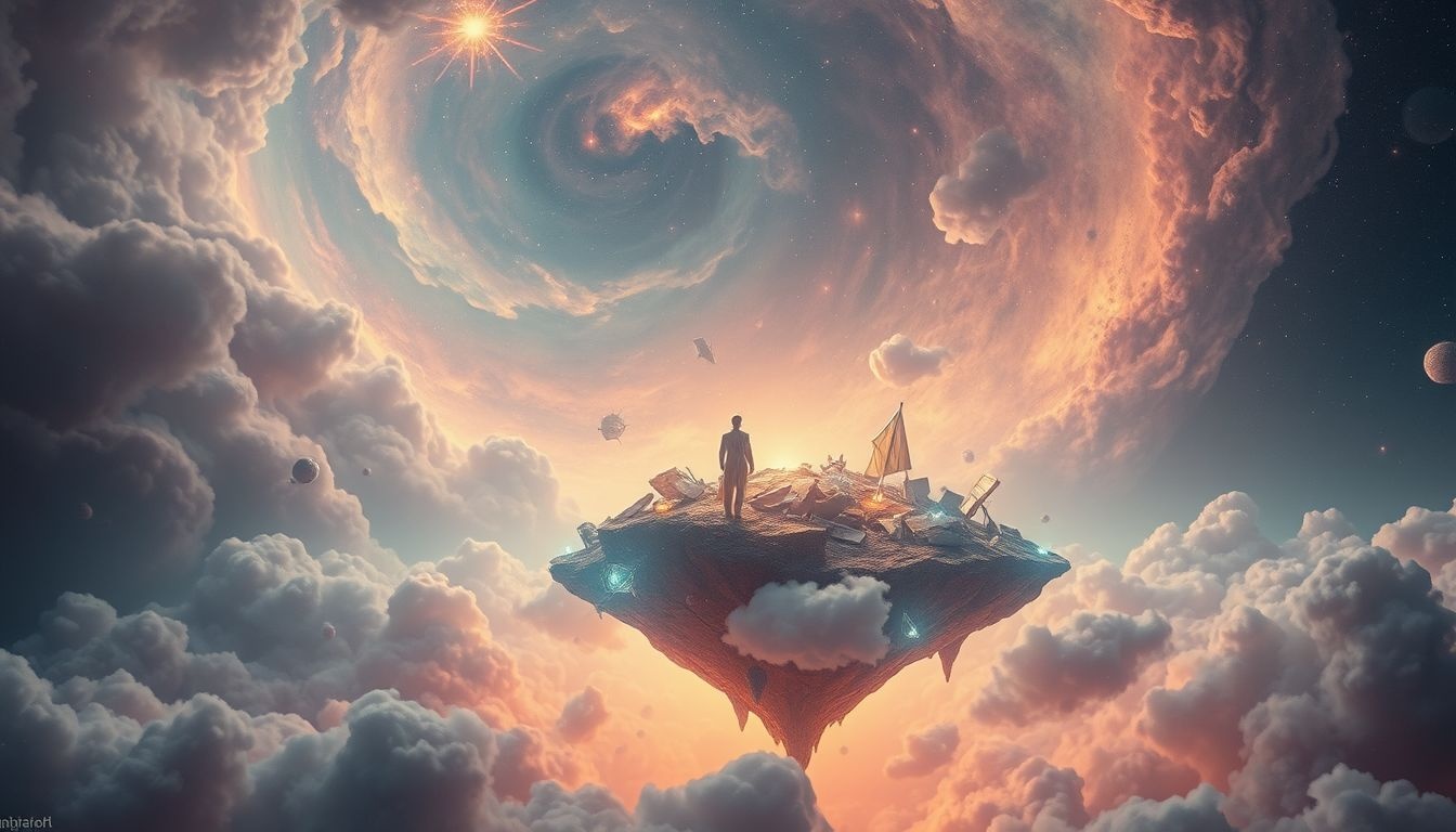 Rêver d'être Robinson Crusoé symbolise autonomie et débrouillardise.