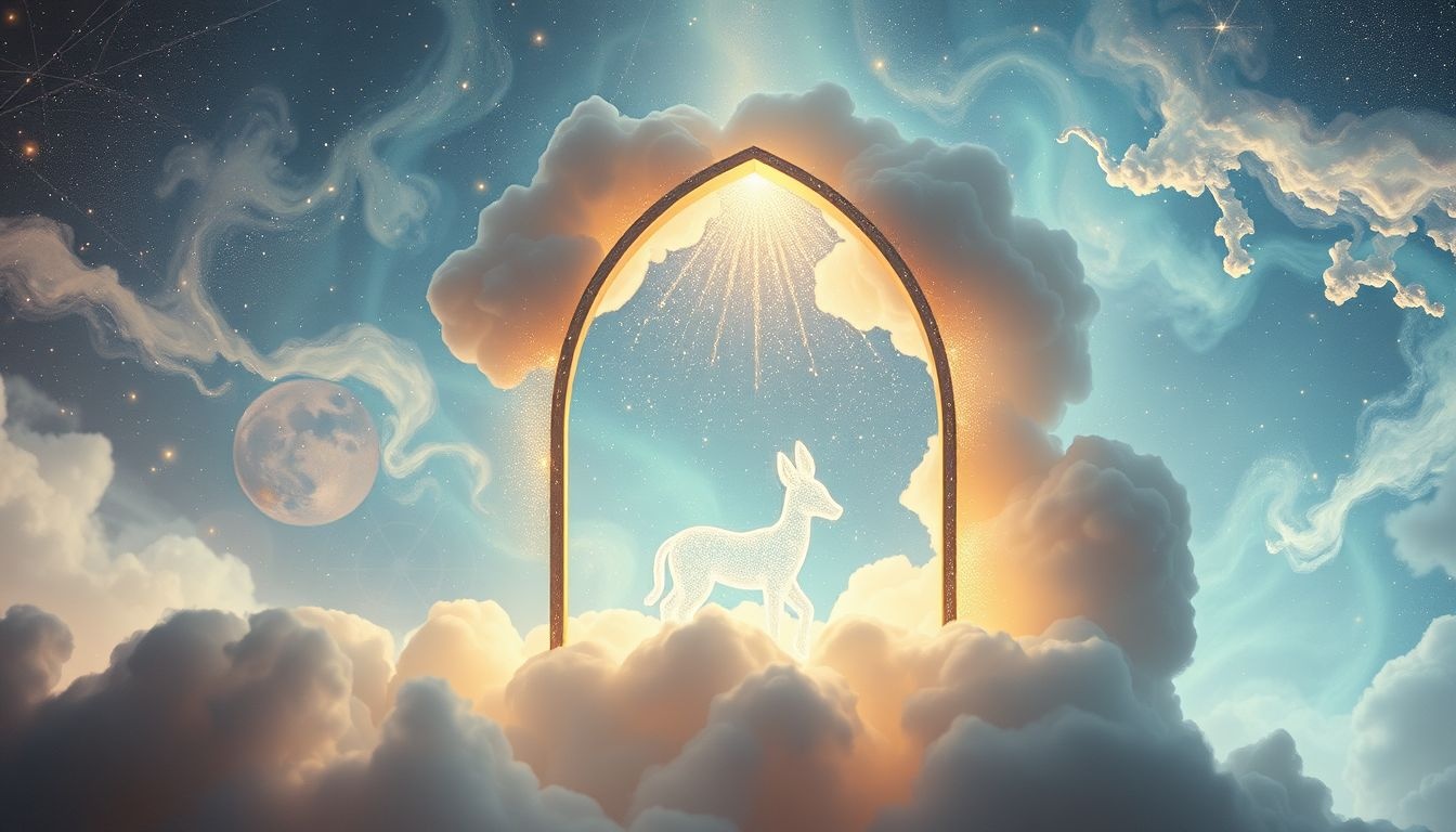 Rêver d'animaux en oratoire révèle intuition et messages symboliques profonds.