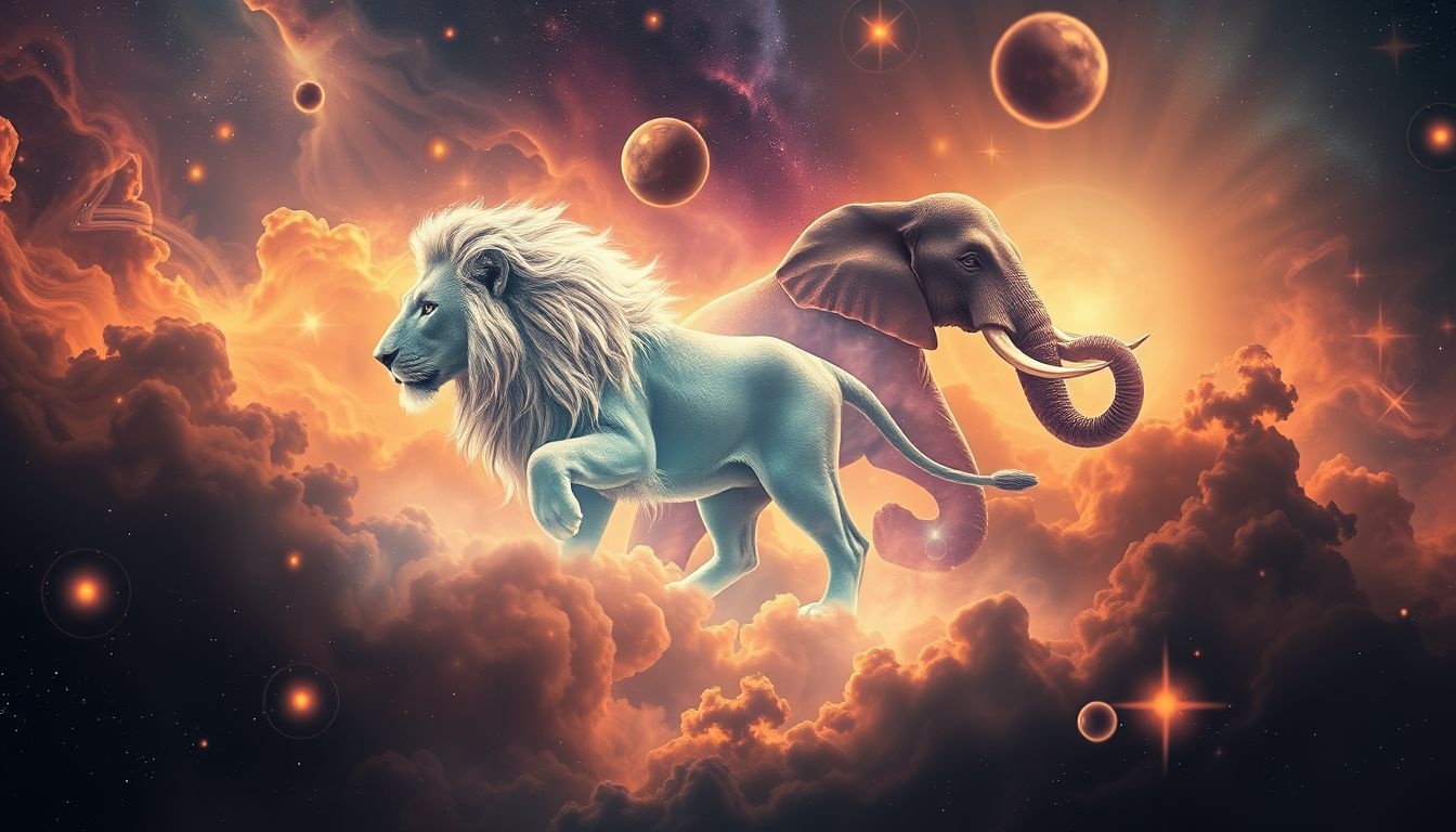 Rêver d'un lion symbolise puissance intérieure et maîtrise de soi.