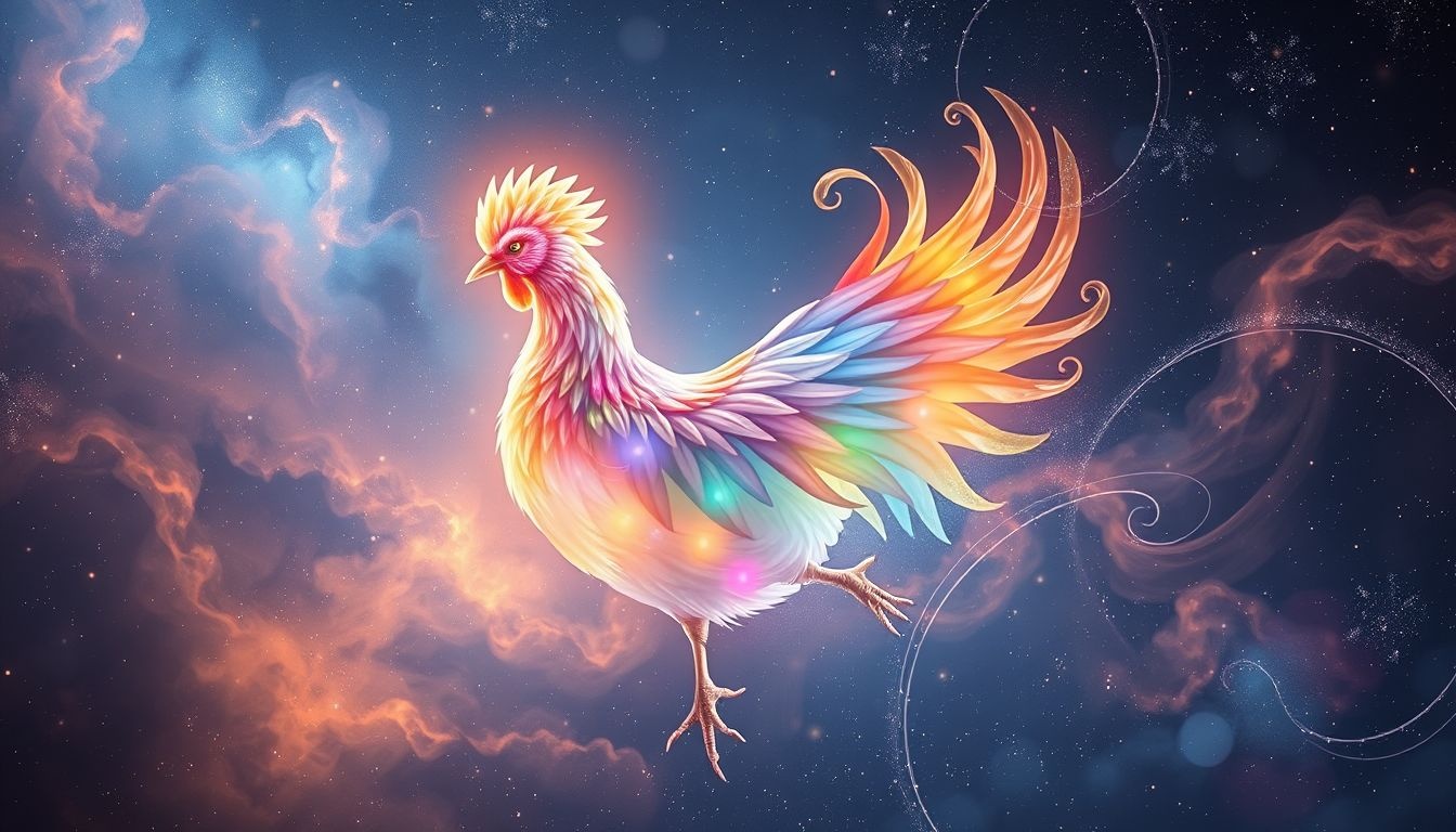 Rêver d'un chapon coloré symbolise une créativité joyeuse et libre.