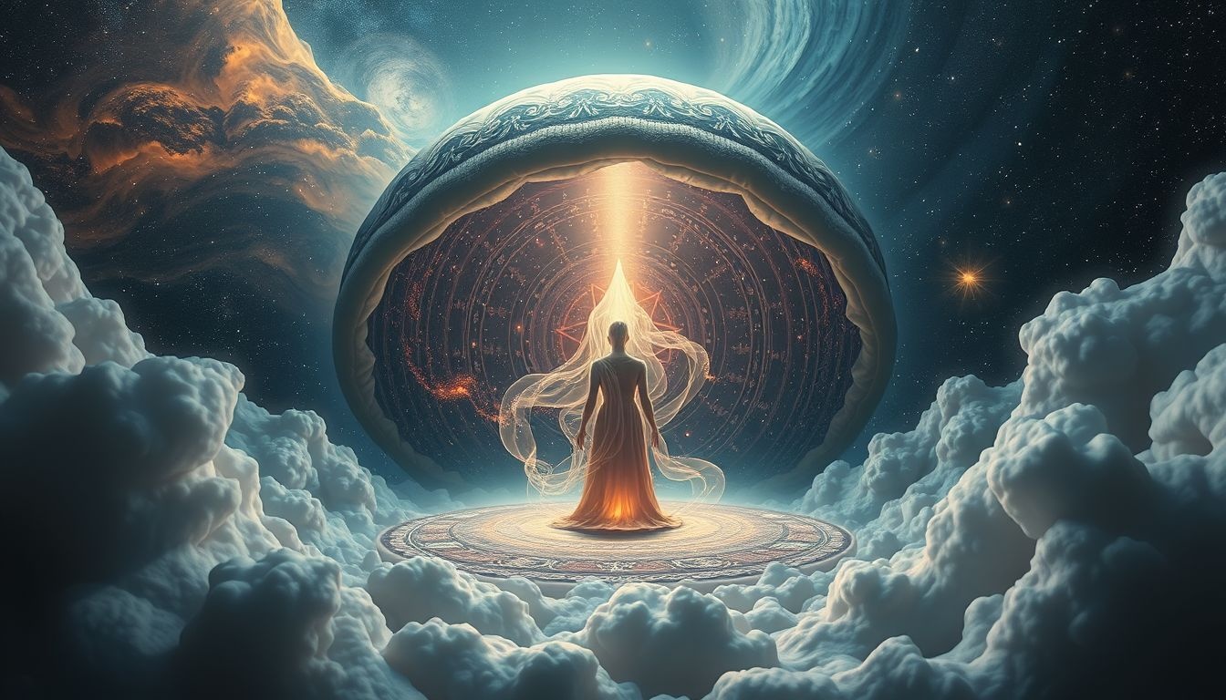 Rêver d’un coussin trop grand révèle un esprit en quête d’espace.