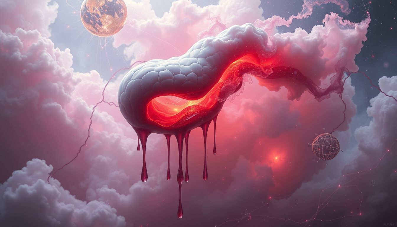 Rêver d’un foie qui saigne symbolise un stress émotionnel profond.