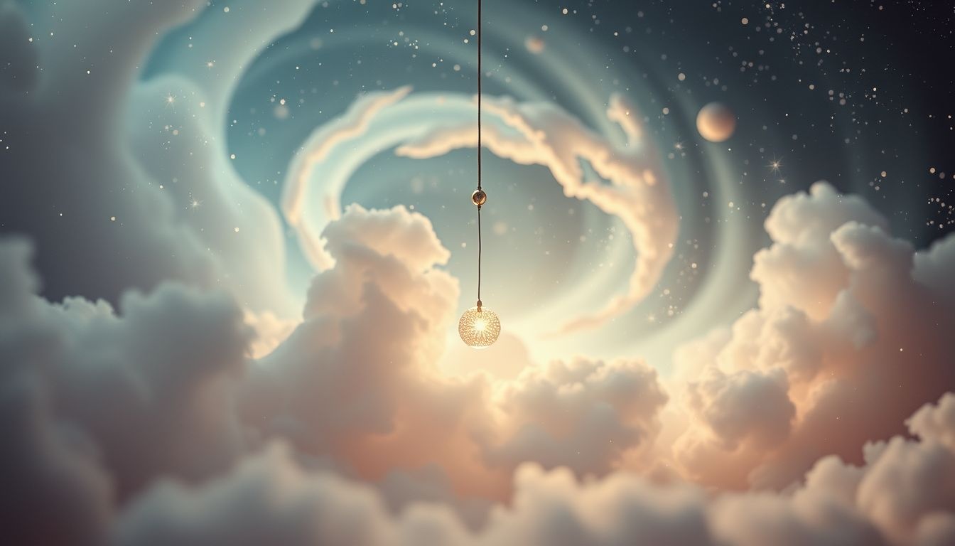 Rêver d'un pendule révèle souvent un équilibre émotionnel instable.