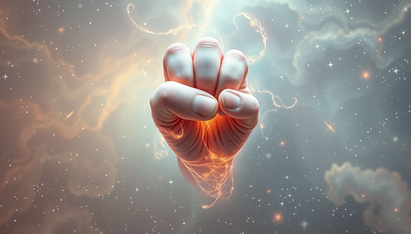 Rêver d'un poing de vieillard symbolise sagesse et force intérieure profonde.