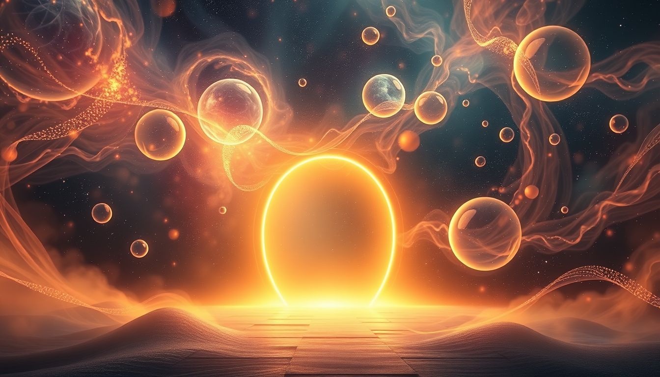 Rêver d’un portail lumineux signale une nouvelle opportunité positive.