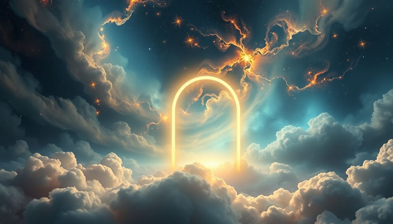 Rêver d'un portail symbolise souvent le pardon à accorder.