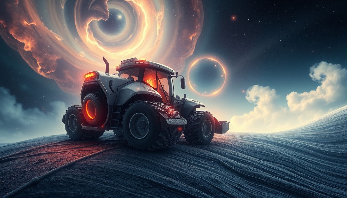 Rêver d’un tracteur chenillé descendant une pente symbolise perte de contrôle.