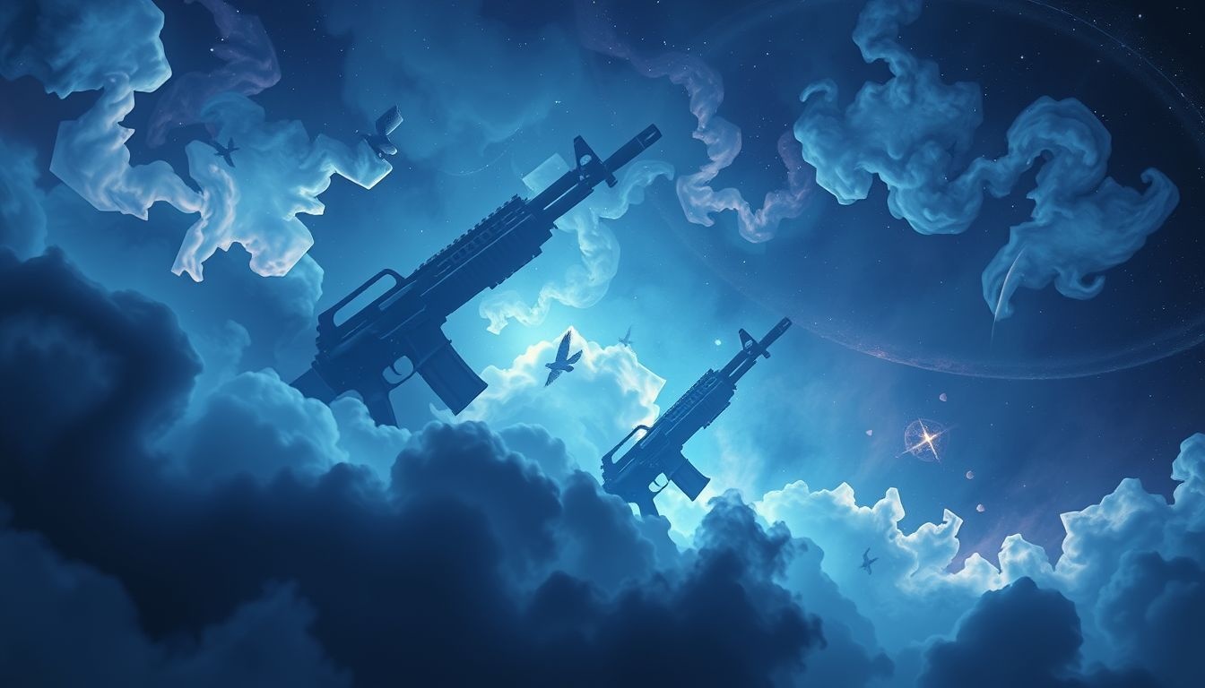 Rêver d'armes en guerre reflète un profond conflit intérieur stressant.