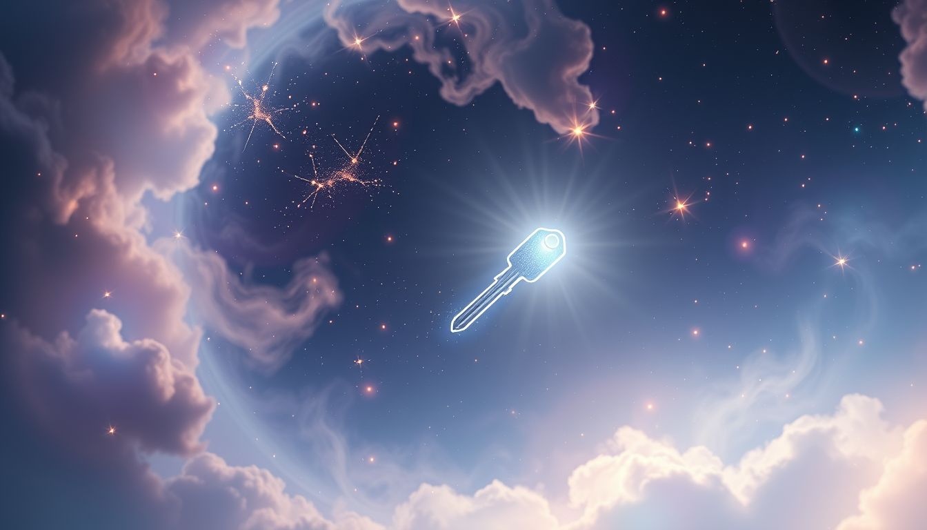 Rêver d'une clé neuve symbolise souvent un renouveau prometteur.