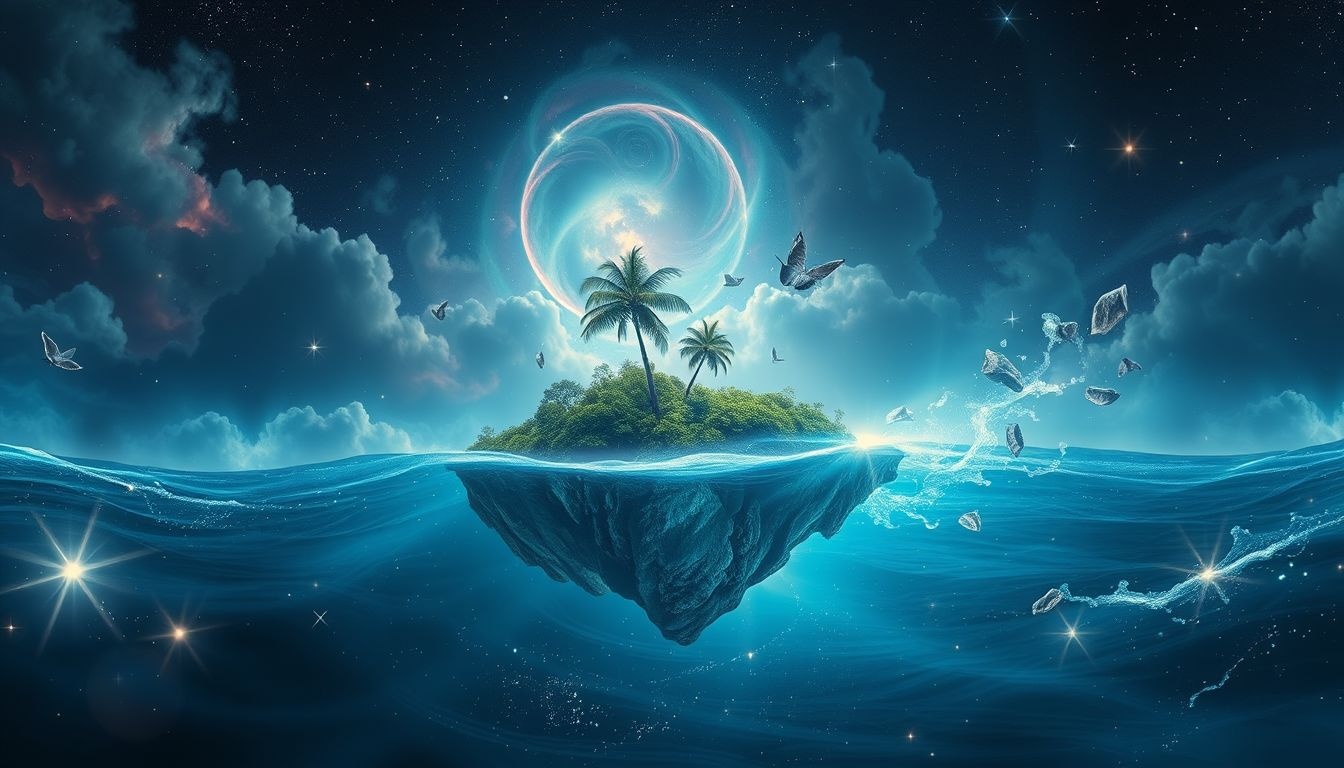 Rêver d’île engloutie symbolise peur et renouveau intérieur profond.