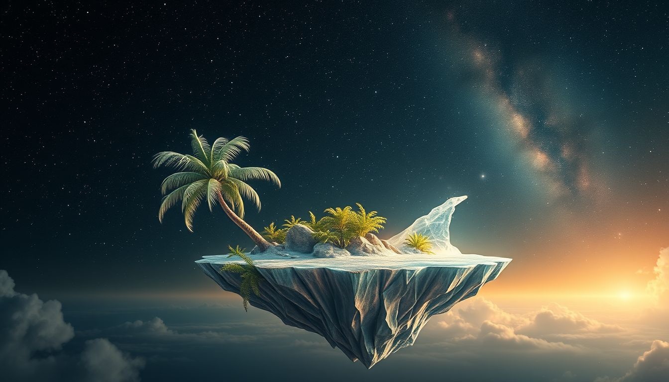 Rêver d’une île tropicale glacée symbolise un conflit intérieur profond.