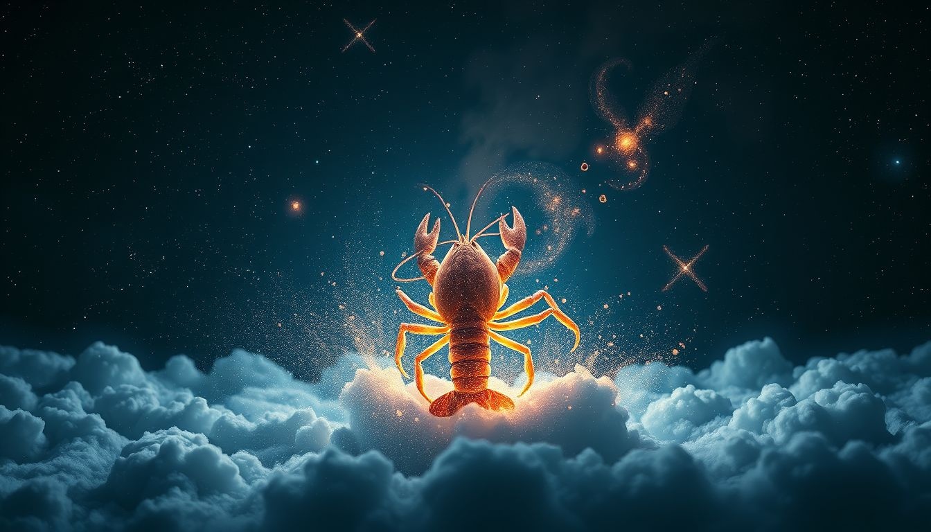 Rêver d’une langouste morte symbolise deuil et pertes importantes.