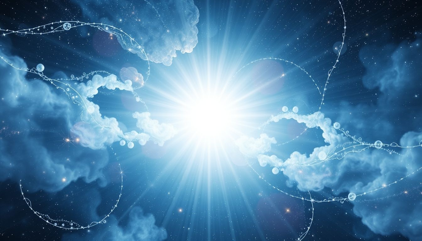 Rêver d'une lumière blanche symbolise souvent une révélation spirituelle profonde.