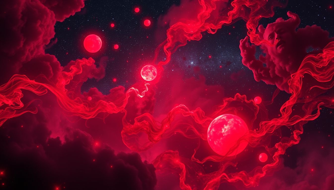 Rêver d’une lumière rouge symbolise souvent la passion et l’alerte.