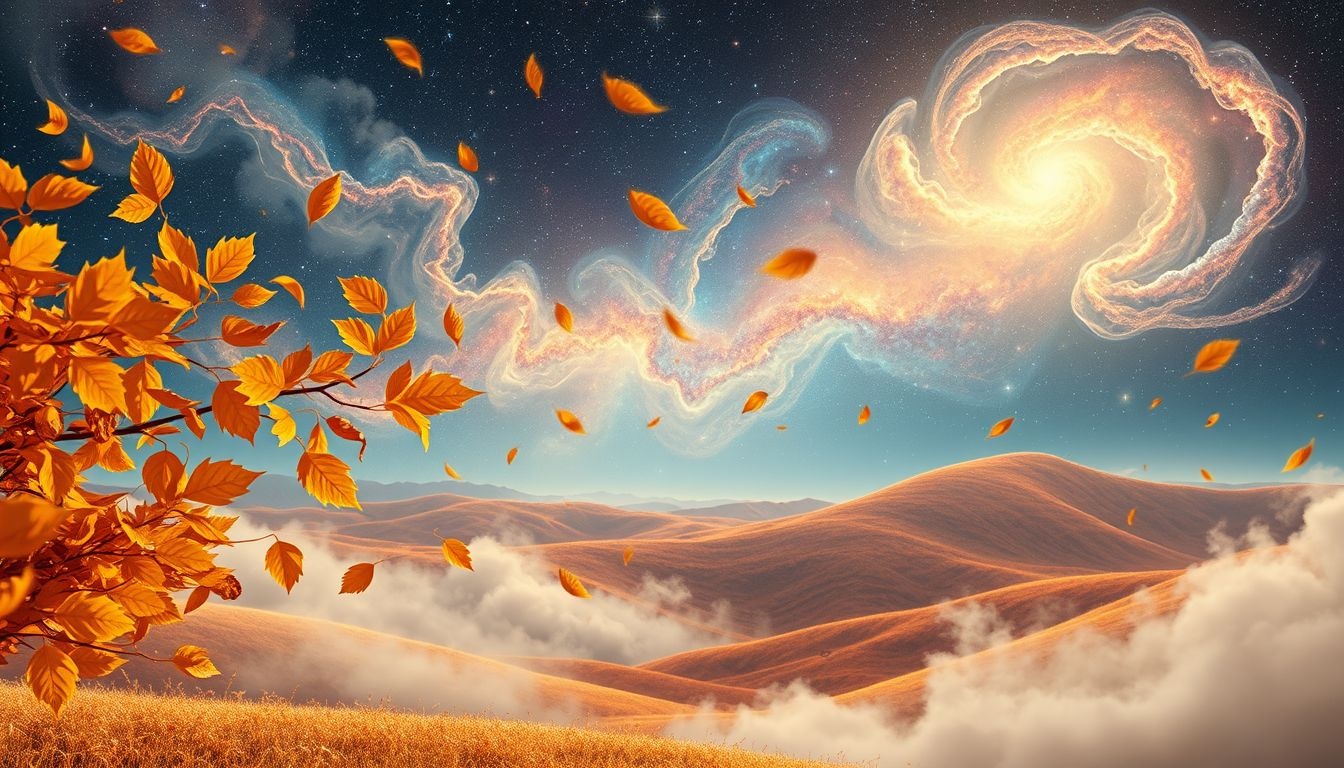 Rêver d'octobre évoque la transition et la maturité des récoltes.