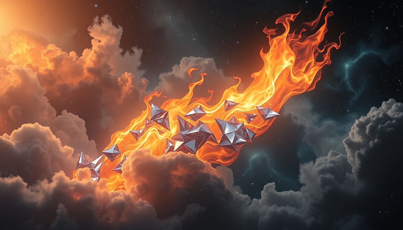 Rêver de livres sterling brûlants symbolise souvent une perte financière imminente.