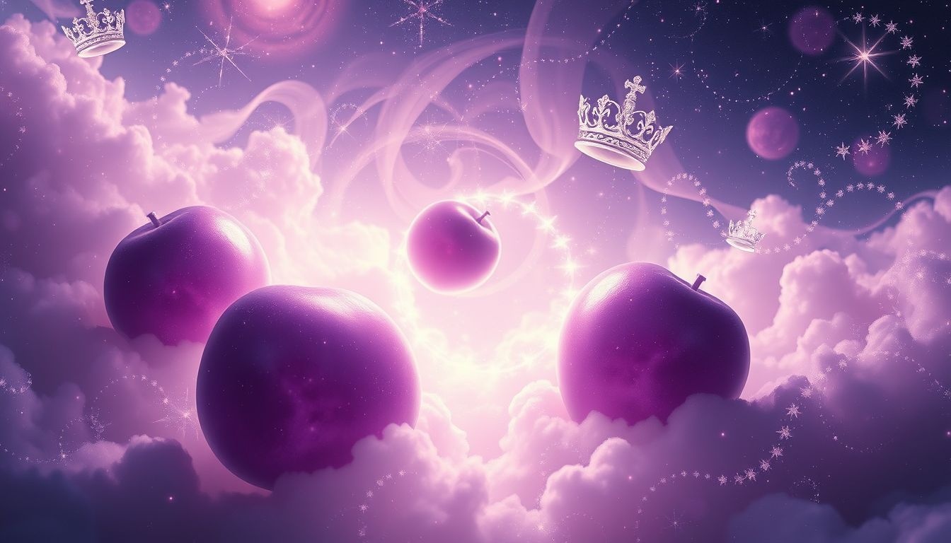 Rêver de quetsches violettes symbolise royauté, luxe et pouvoir.