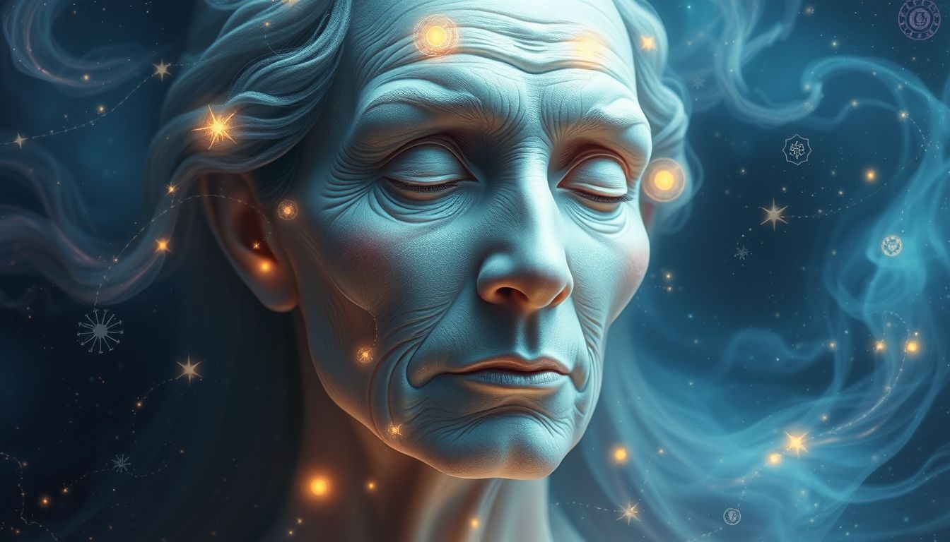 Rêver de rides symbolise souvent une maturité spirituelle croissante.