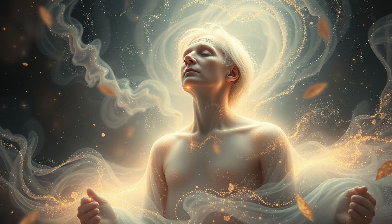Rêver de vieillir symbolise sagesse et acceptation du temps écoulé.