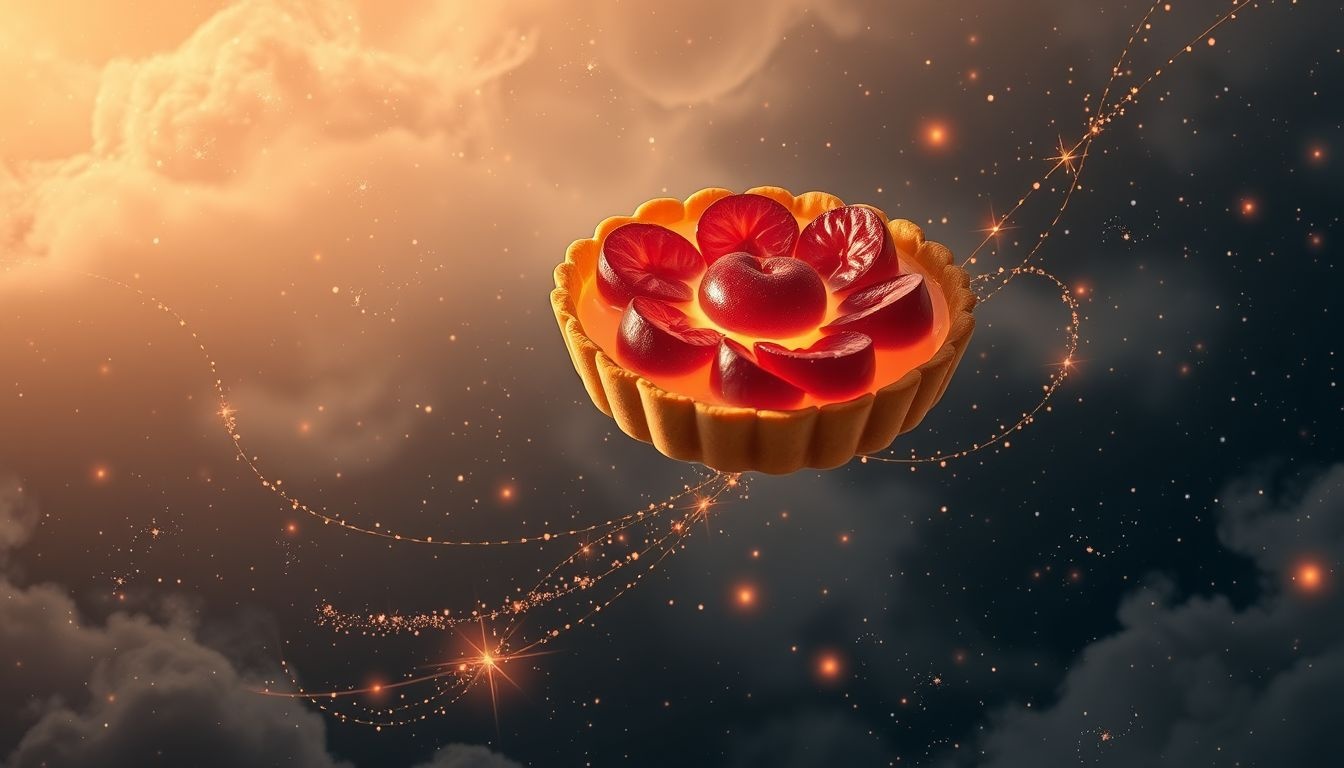 Rêver de tarte aux quetsches symbolise douceur et souvenirs chaleureux.