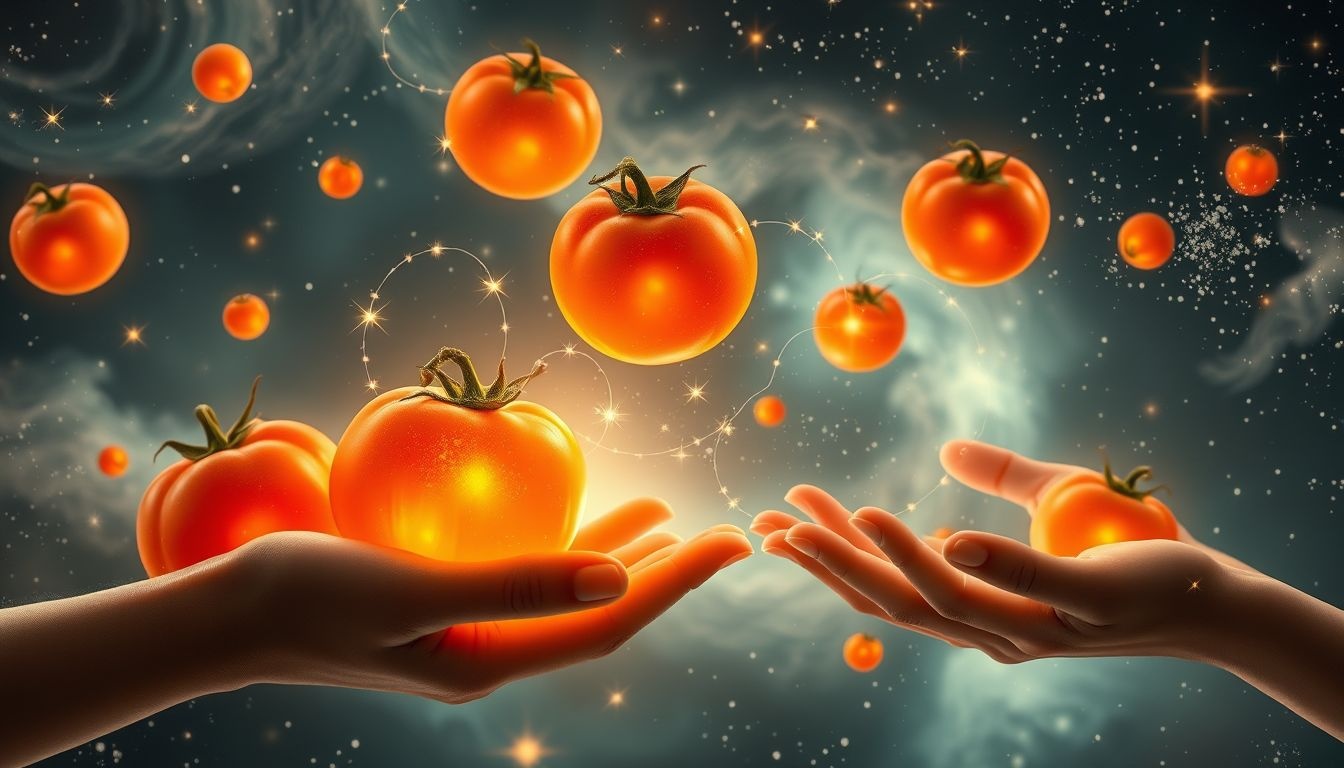 Rêver de vendre des tomates symbolise partage, générosité et abondance.