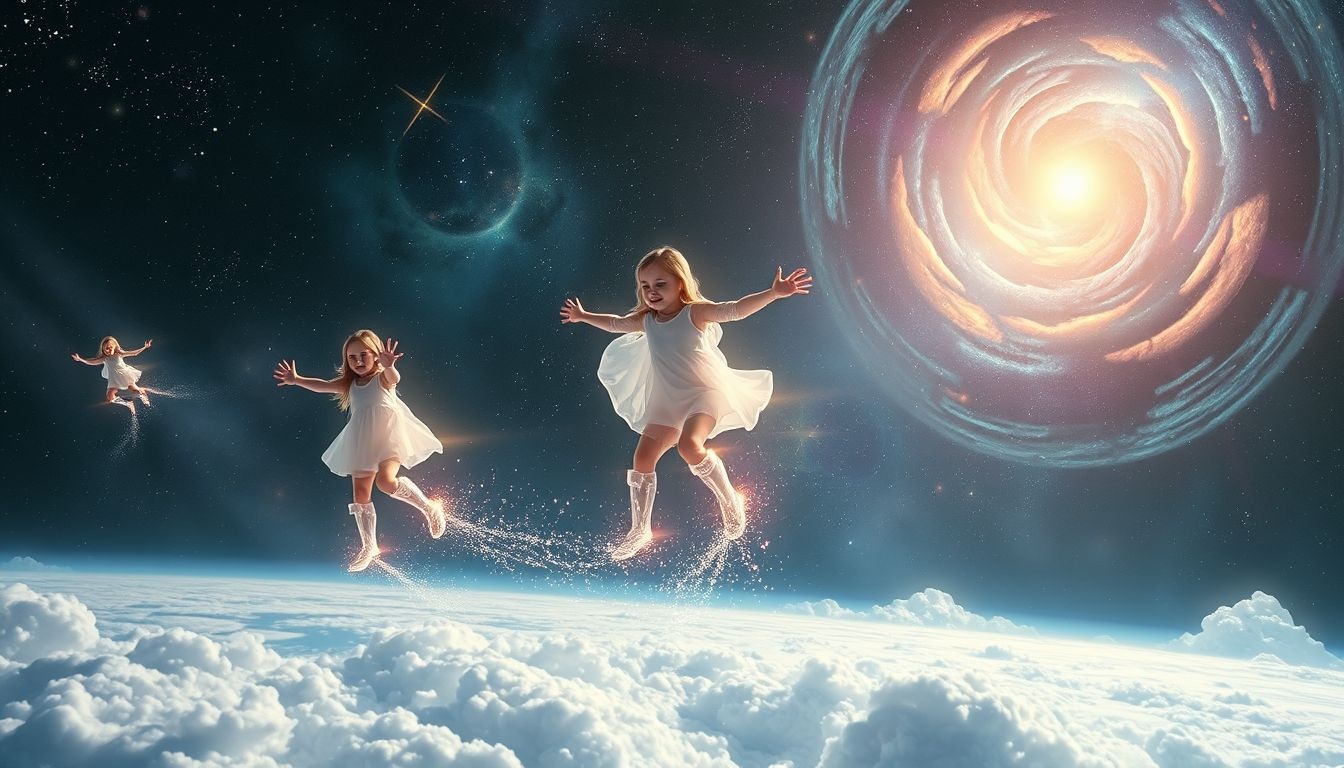 Rêver de voler avec des béquilles symbolise la liberté transcendante.