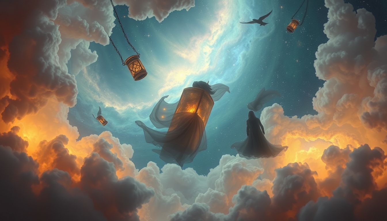 Rêver de voler des antiquités révèle un conflit moral profond.