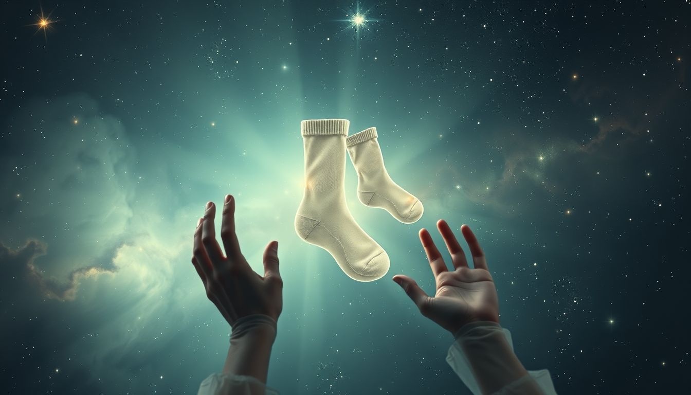 Rêver de voler des chaussettes révèle un profond sentiment d'injustice.